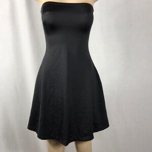 Zuliana Black Size Small Strapless Short Dress. Made in USA. New With Tags